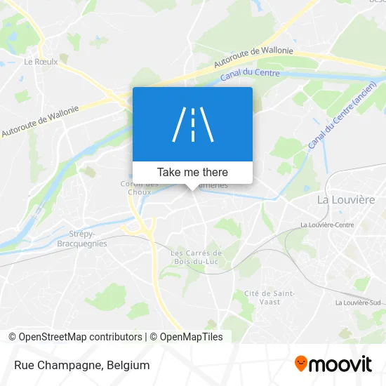 Champagne Street map