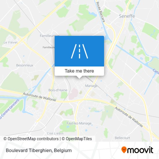 Boulevard Tiberghien plan