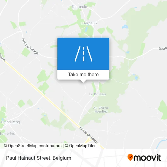 Paul Hainaut Street map