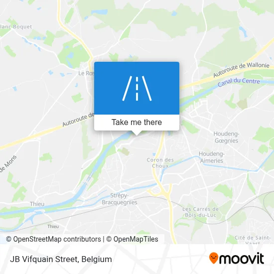 JB Vifquain Street map