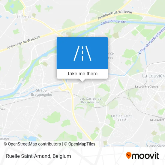 Saint-Amand Alley map