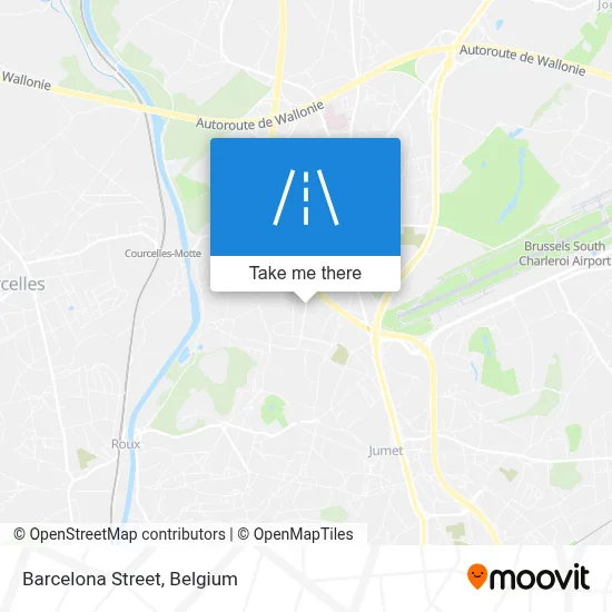 Barcelona Street map