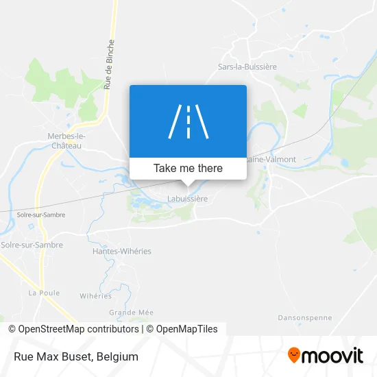 Max Buset Street map