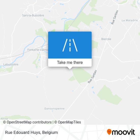 Rue Edouard Huys plan
