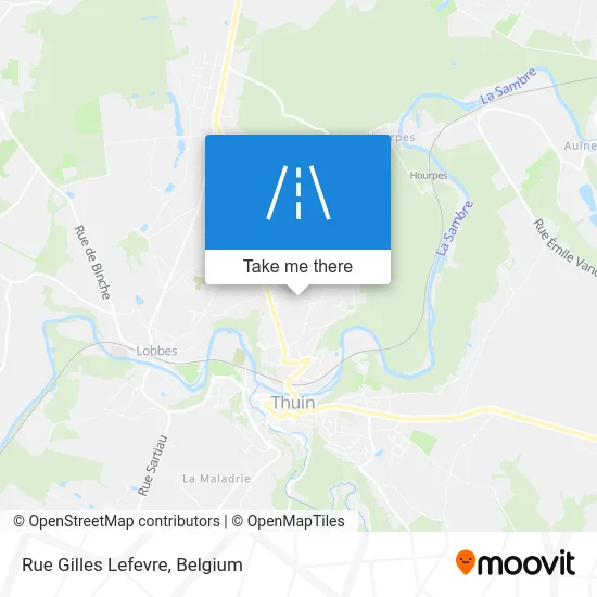 Gilles Lefevre Street map