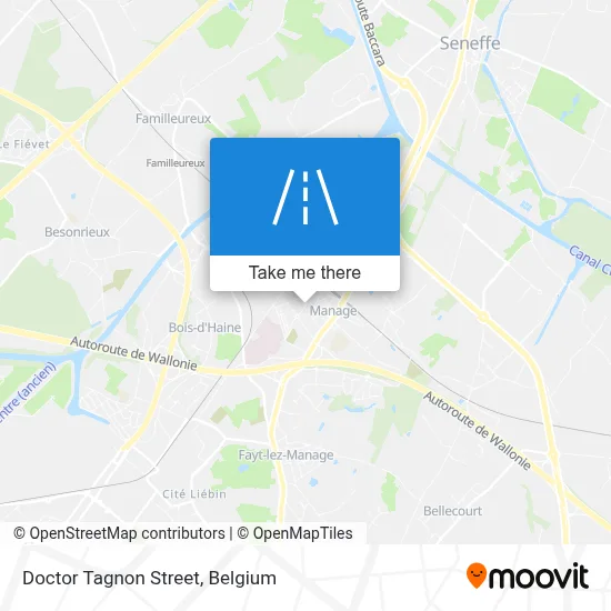 Doctor Tagnon Street map