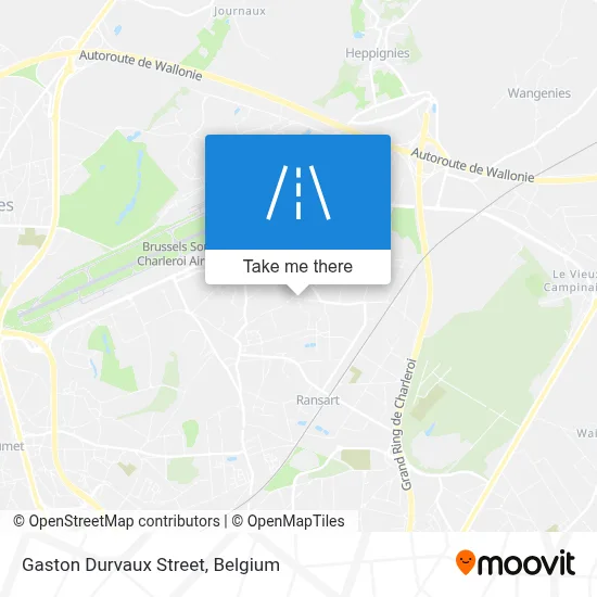 Gaston Durvaux Street map