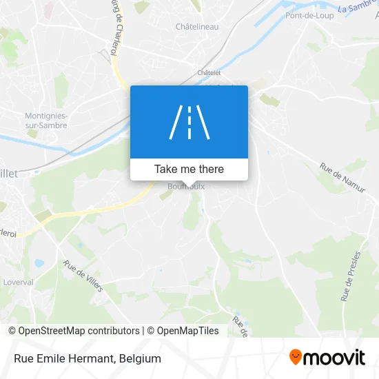 Emile Hermant Street map