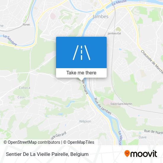 Sentier De La Vieille Pairelle map