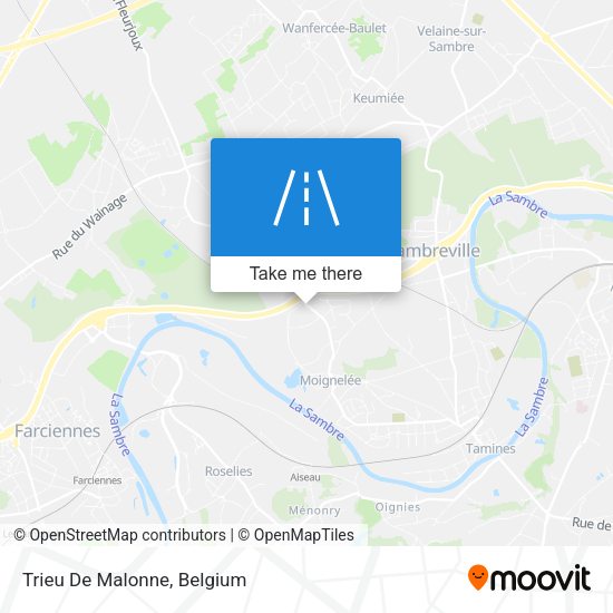 Trieu De Malonne plan
