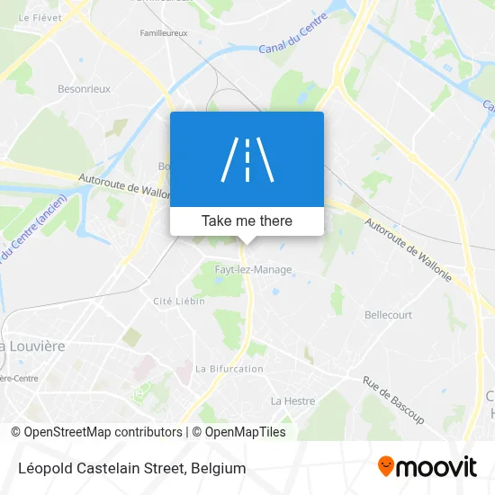 Léopold Castelain Street map