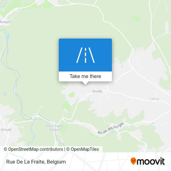 Rue De La Fraîte map