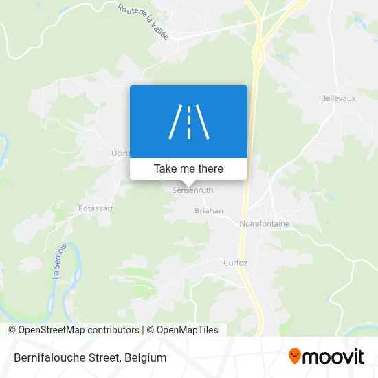 Bernifalouche Street map