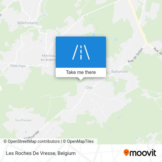 Les Roches De Vresse plan