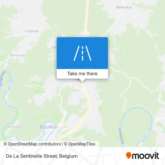 De La Sentinelle Street map