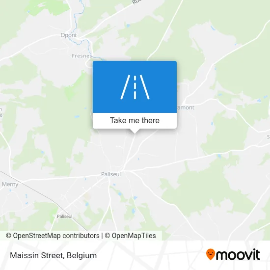 Maissin Street map