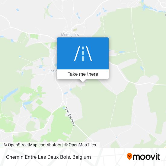Chemin Entre Les Deux Bois map