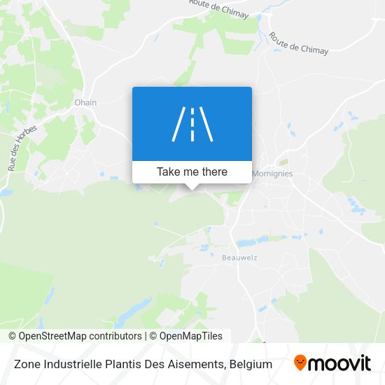 Zone Industrielle Plantis Des Aisements map