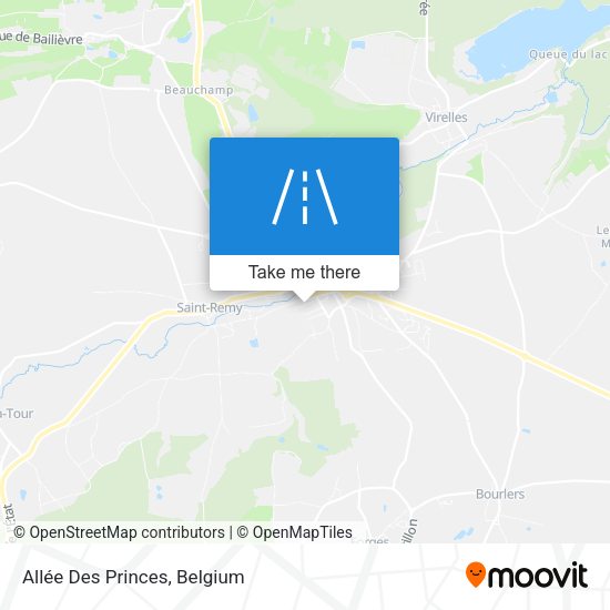 Allée Des Princes plan