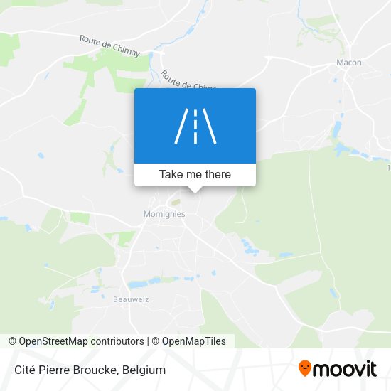 Cité Pierre Broucke map
