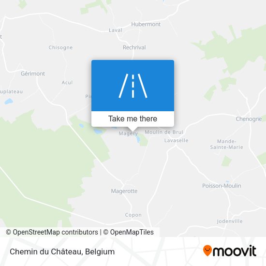 Chemin du Château map