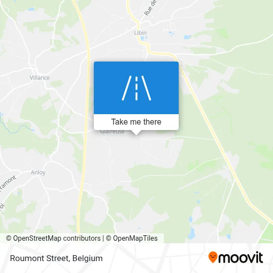 Roumont Street map