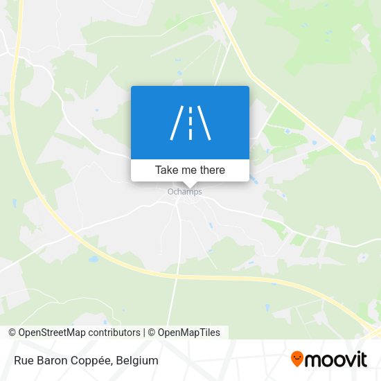 Rue Baron Coppée map