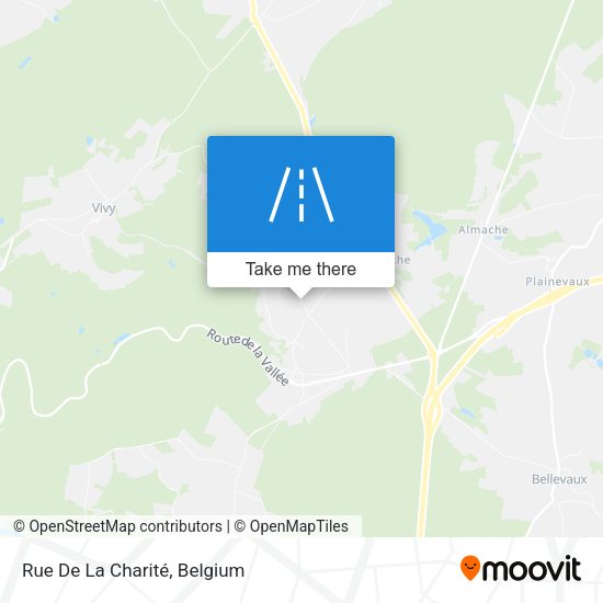 Rue De La Charité plan