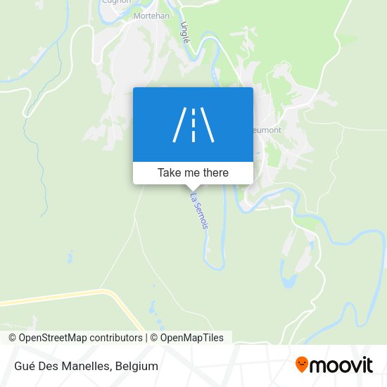 Gué Des Manelles map