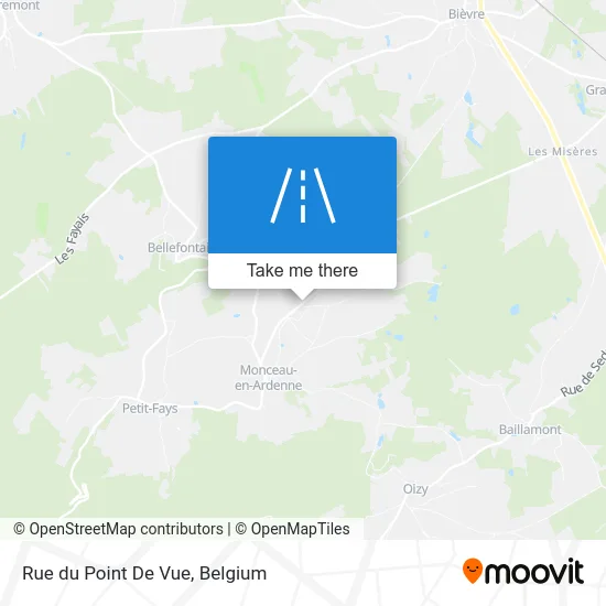 Point of View Street map