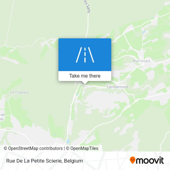 Rue De La Petite Scierie plan