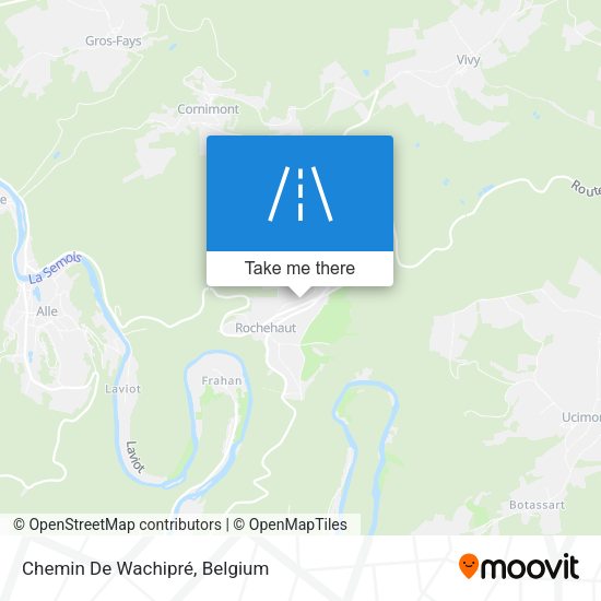 Chemin De Wachipré map