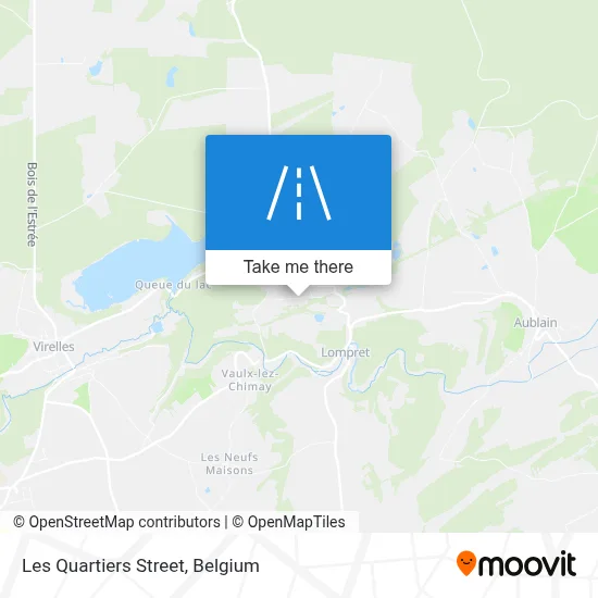 Les Quartiers Street map