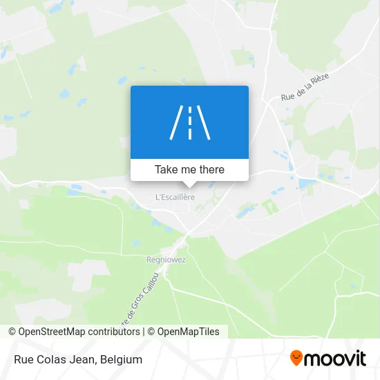 Colas Jean Street map