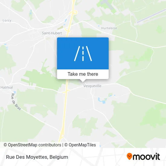 Rue Des Moyettes map