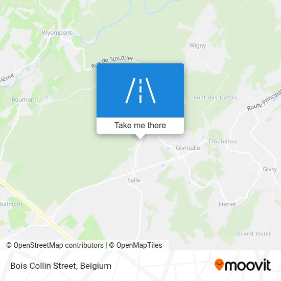 Bois Collin Street map