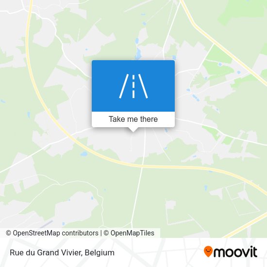 Rue du Grand Vivier plan