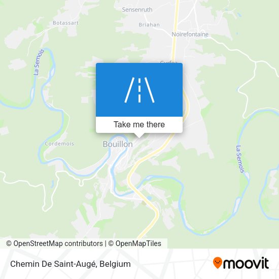Chemin De Saint-Augé plan