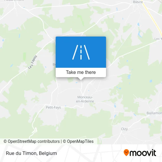 Timon Street map