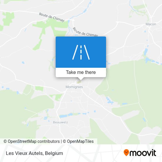 Les Vieux Autels plan