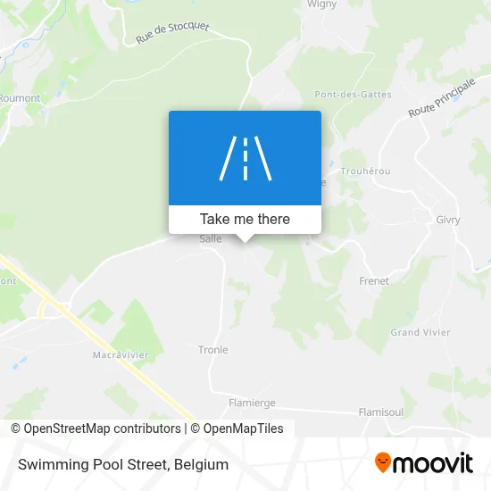 Swimming Pool Street map