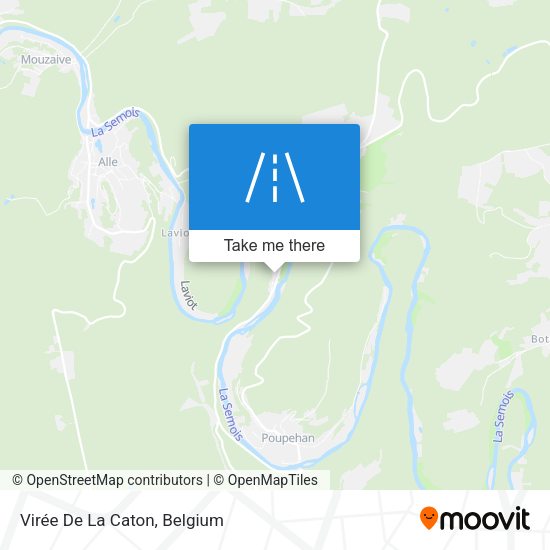 Virée De La Caton plan