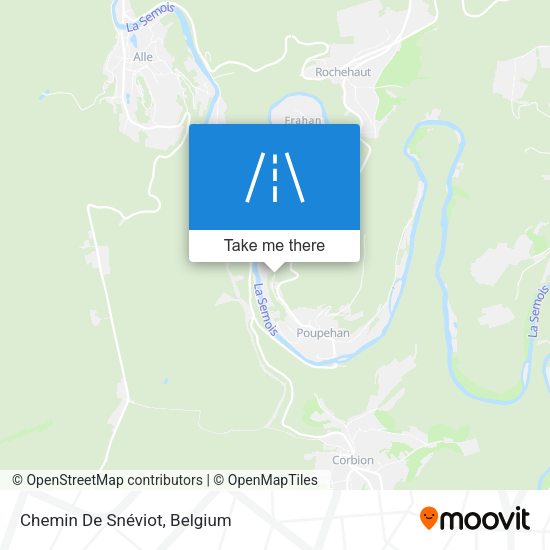 Chemin De Snéviot plan