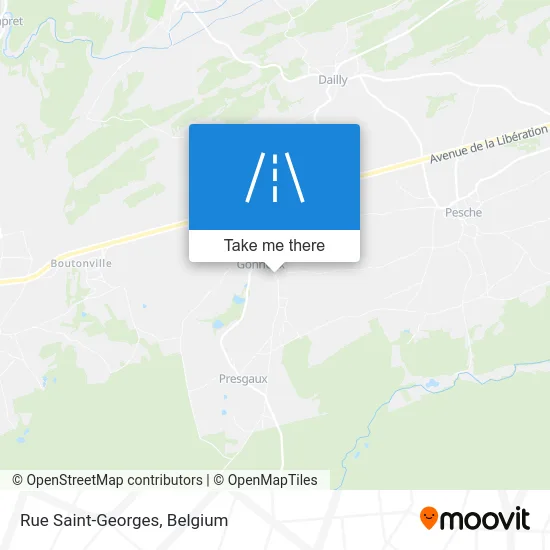 Saint Georges Street map