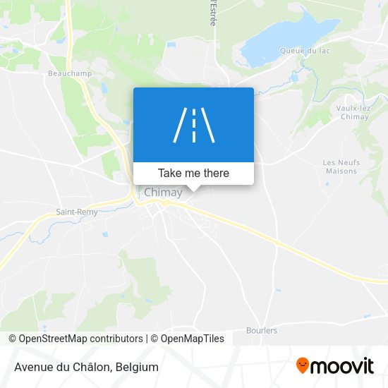 Avenue du Châlon map