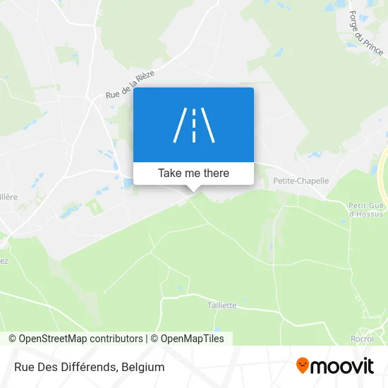 Differences Street map