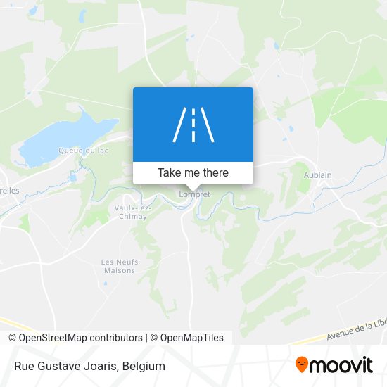 Rue Gustave Joaris plan