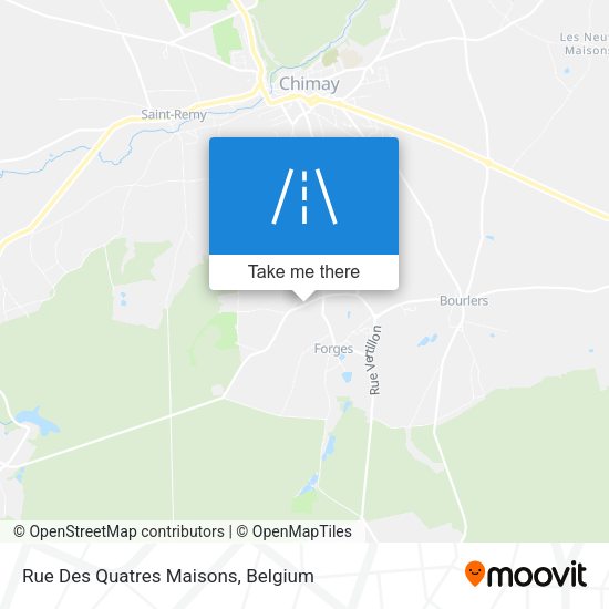 Rue Des Quatres Maisons map