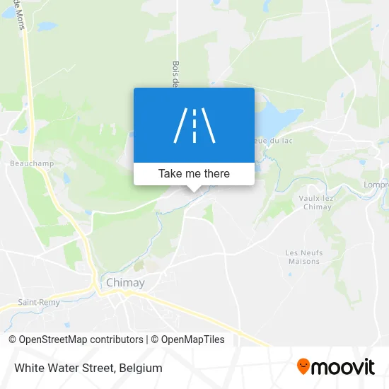 White Water Street map