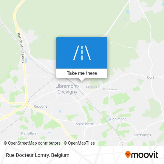 Rue Docteur Lomry plan